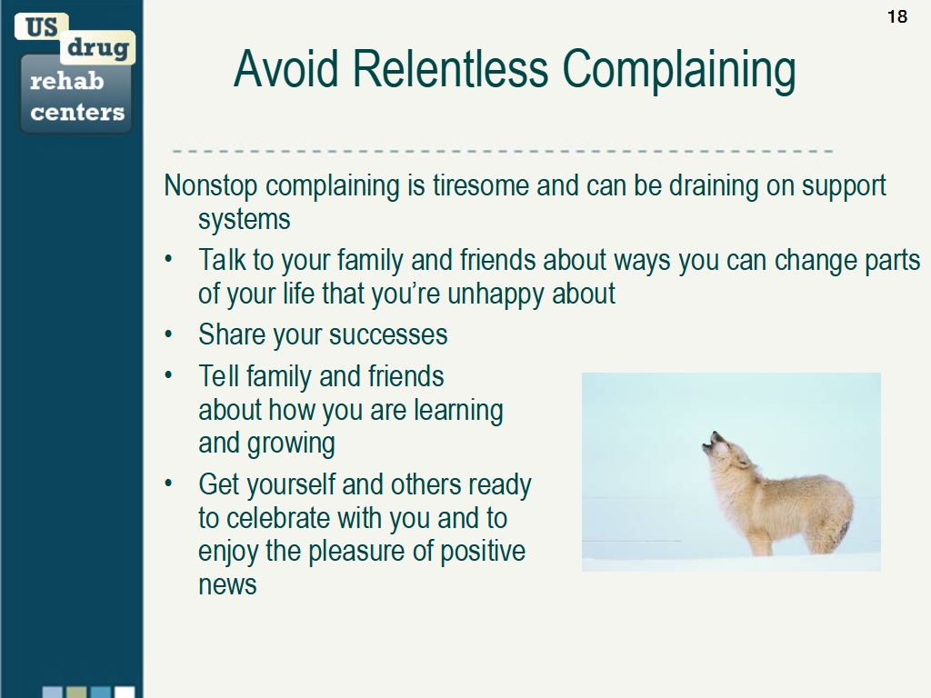 Relatiionships and Relapse Prevention Slide Image