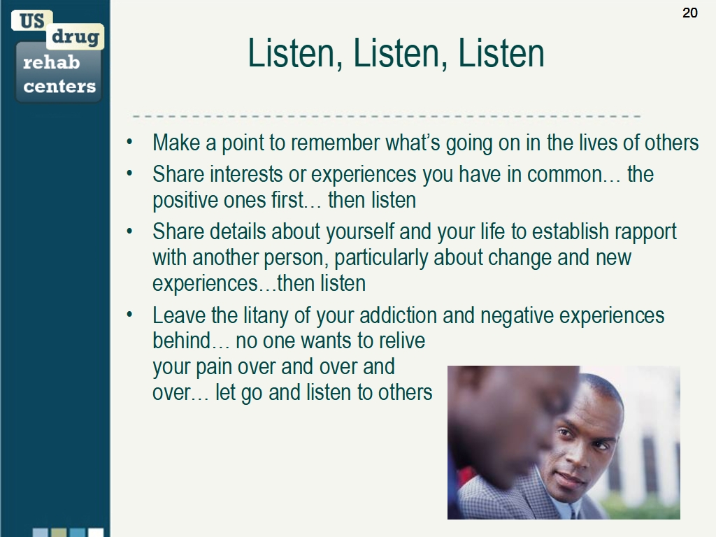 Relatiionships and Relapse Prevention Slide Image