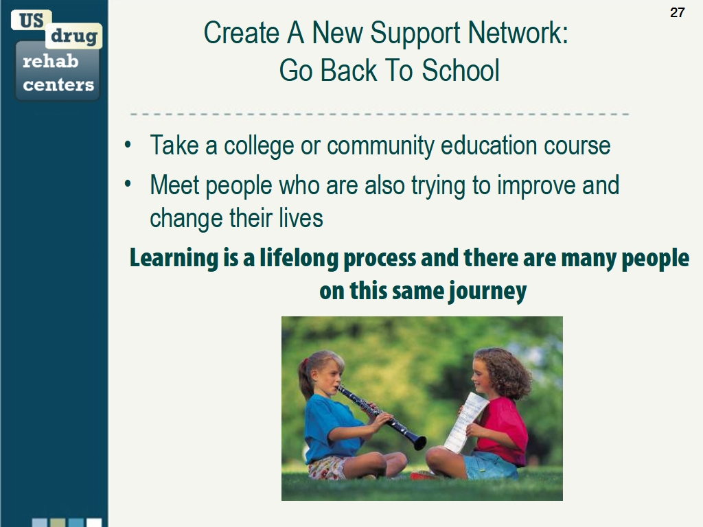 Relatiionships and Relapse Prevention Slide Image