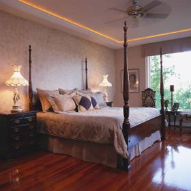 Relaxing bedroom